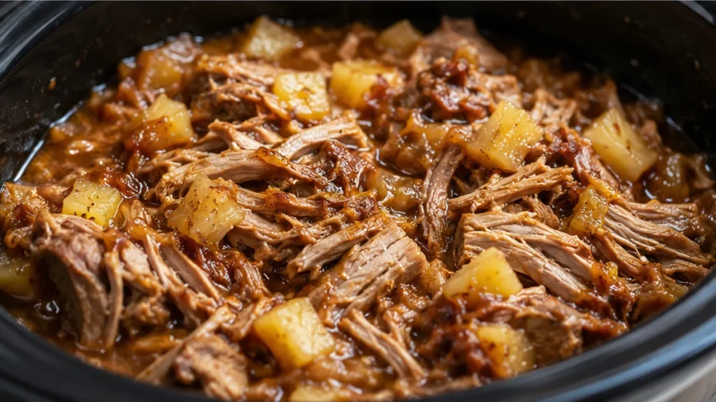 Slow-Cooker Pineapple Pork: Fall-Apart Tender! - sweet island pork - Sweet Island Pork: master this incredibly tender slow-cooker recipe. Infused with brown sug