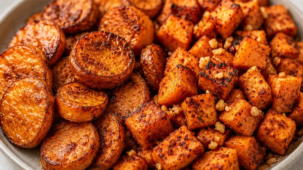 Sweet Potato Bliss: Crispy & Cozy! Sweet potato medallions: bake this crispy, tender, and flavorful side dish in under 40 minutes. An easy, crowd-pleasing recip
