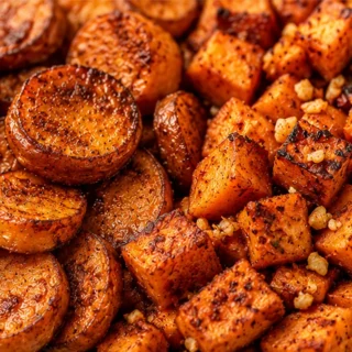 Sweet Potato Bliss: Crispy & Cozy! Sweet potato medallions: bake this crispy, tender, and flavorful side dish in under 40 minutes. An easy, crowd-pleasing recip