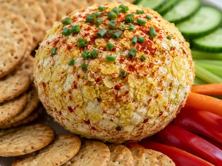 Viral Vegan Cheeseball: The Ultimate Party Dip!
