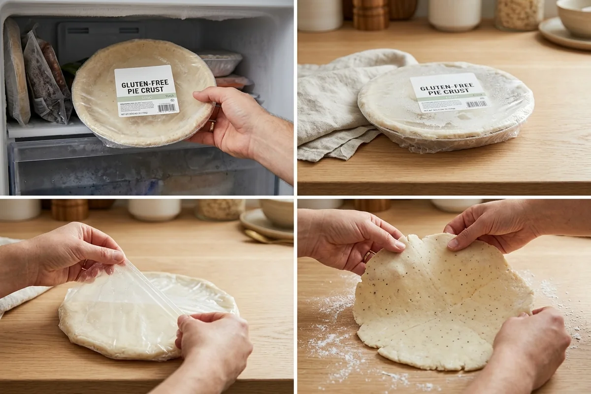 How to Thaw and Handle the Frozen Shell Wholly gluten free pie crust — How to Thaw and Handle the Frozen Shell