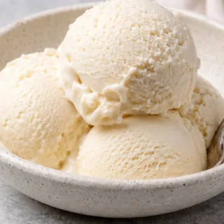 Creamy Almond Milk Ice Cream - Almond milk ice cream: master this creamy, no-churn dessert in just a few steps. Dairy-free and naturally sweetened with maple sy