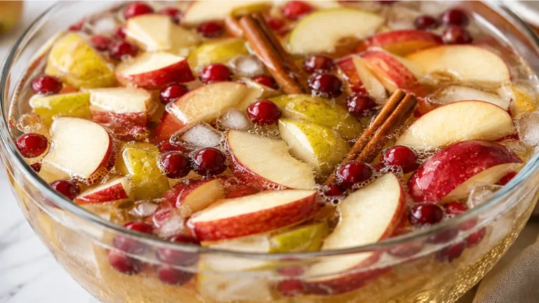 Fall’s Favorite: Sparkling Apple Cider Sangria