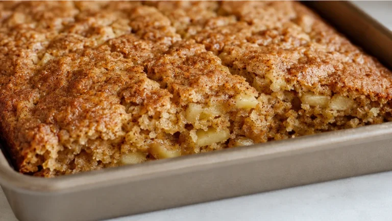 Cozy Applesauce Cake