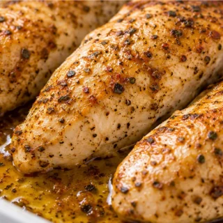 Juicy Baked Chicken Breast in 30 Mins - Baked chicken breast: master this incredibly juicy and flavorful recipe using a simple Italian dressing marinade. Perfec
