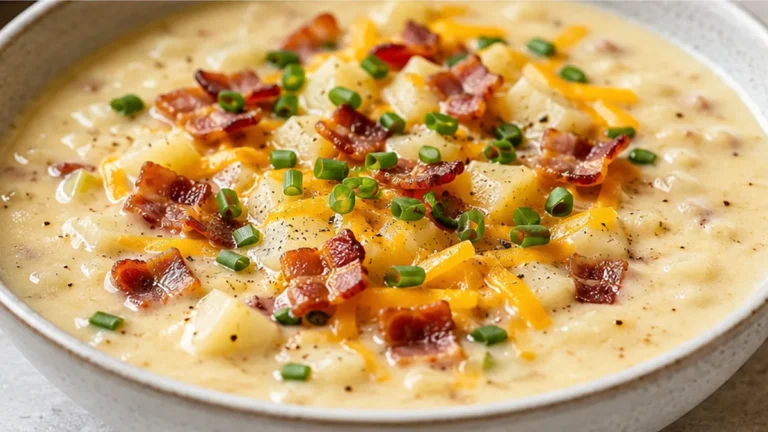 Creamy Loaded Baked Potato Soup