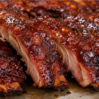 " Fall-Off-The-Bone Baked Ribs" - Baked ribs: master tender, juicy ribs with a perfect caramelized glaze. Simple ingredients and minimal effort for maximum flav