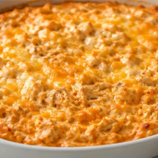 ️ Creamy Buffalo Chicken Dip: Your Game Day MVP! Buffalo Chicken Dip: master this incredibly easy and creamy appetizer in your crock pot. Perfect for game day,