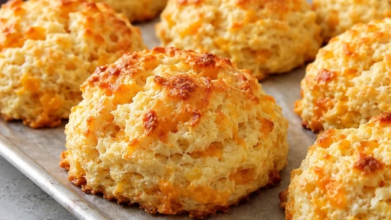 Fluffy Cheddar Biscuits: Pure Comfort in Every Bite!