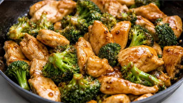 Sizzling Chicken & Broccoli Stir Fry