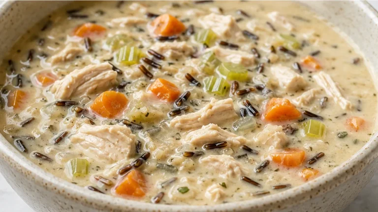 Creamy Chicken & Wild Rice Soup