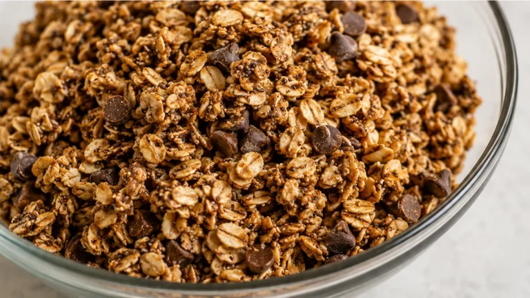 Chocolate Chip Cookie Granola Recipe