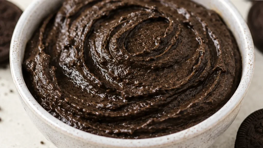 Gluten-Free Oreo Cookie Butter Recipe - Cookie butter: whip up this easy gluten-free homemade spread in minutes. Perfect for toast, fruit, or a sweet snack.