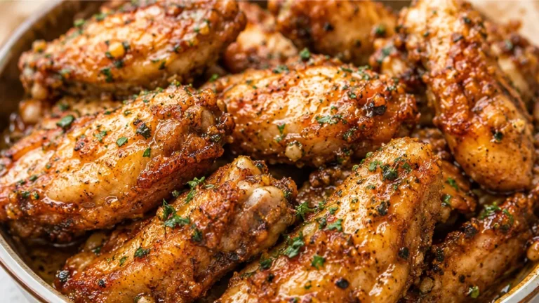 Cowboy Butter Chicken Wings: Crispy & Zesty!