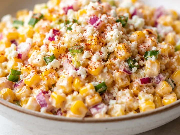 Esquites: Creamy Mexican Street Corn Salad