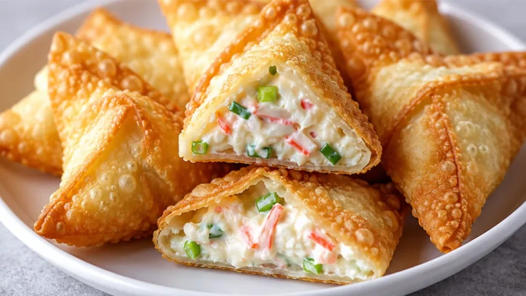 Crispy Gluten-Free Crab Rangoon Recipe