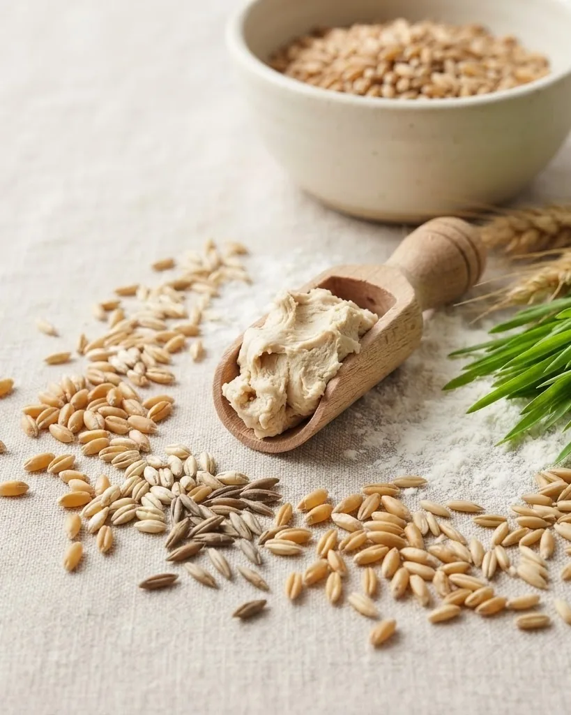 Close-up illustrating what Gluten Is and Which Grains Carry It