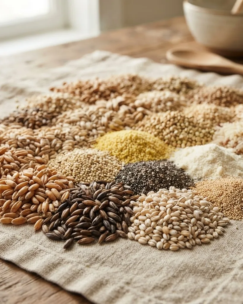 Close-up illustrating what Gluten Is and Which Grains Carry It