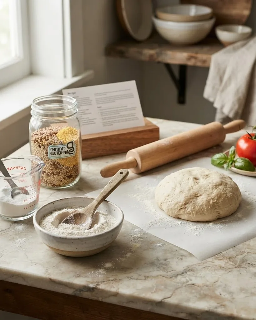 Close-up illustrating what "gluten-free" legally means before you bake anything