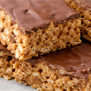 Gluten-Free Scotcheroos: Crispy, Chewy, Irresistible! Gluten-Free Scotcheroos: whip up these irresistible, crispy no-bake peanut butter bars with a delicious ch