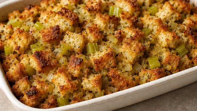 Crispy & Comforting Gluten-Free Stuffing!