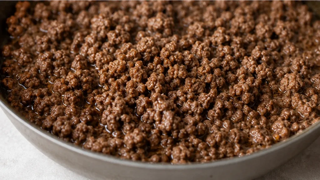 Juicy Ground Beef: Restaurant Style!