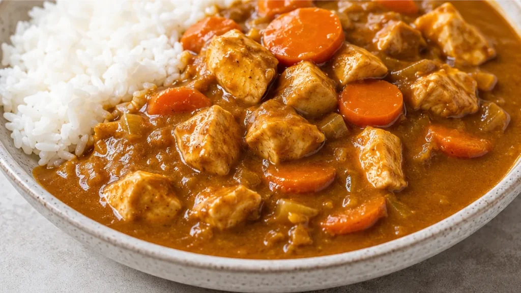 Gluten-Free Japanese Curry in 30 Mins - Japanese curry: master this comforting, gluten-free chicken curry in under 30 minutes. Perfect for a quick and satisfyin