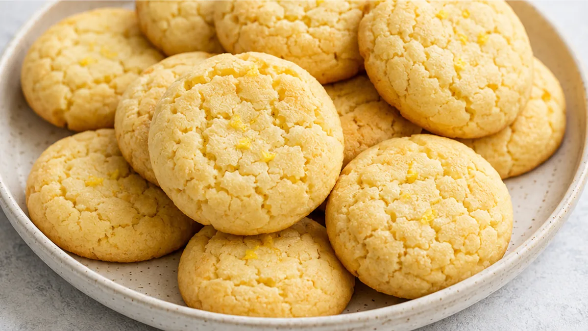 Sunny Lemon Cookies: Zesty Escape! Lemon cookies: bake these soft, chewy gluten-free treats in under 30 minutes. Bursting with fresh citrus flavor, ideal for an
