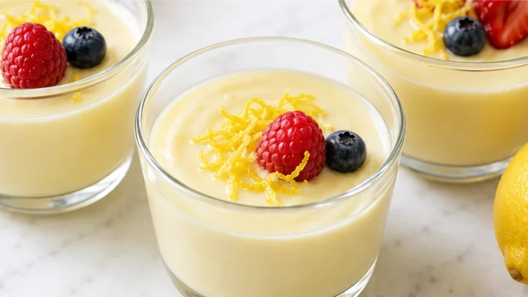 Easy Lemon Posset: Velvety Dream Dessert