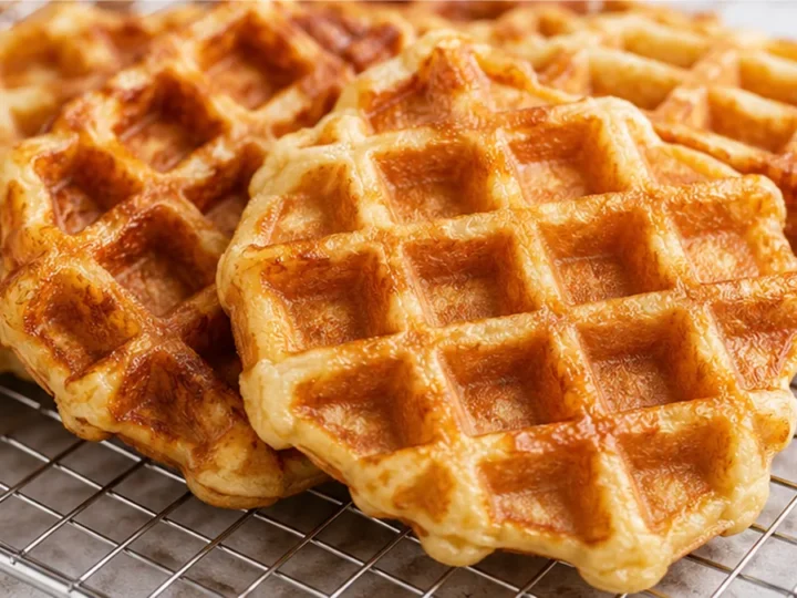 Crispy Mochi Waffles: Chewy, Golden, Irresistible!