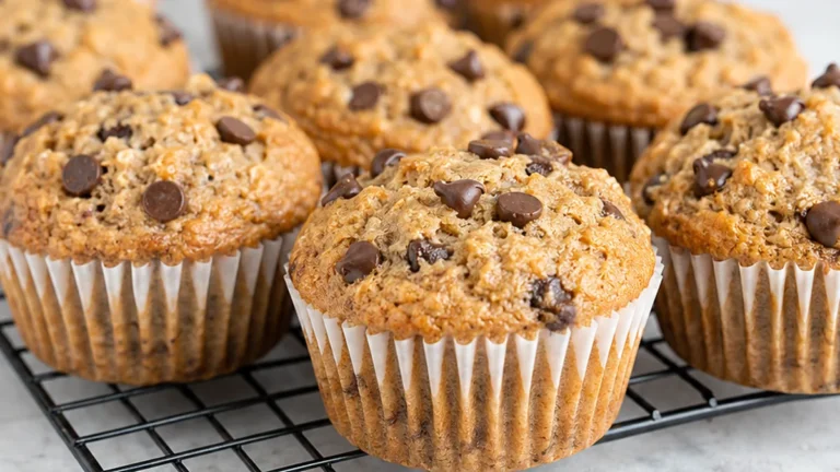 Fluffy Oat Flour Muffins: Easy Recipe
