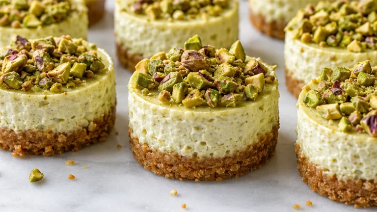 Pistachio Cheesecake Bites: Pure Delight