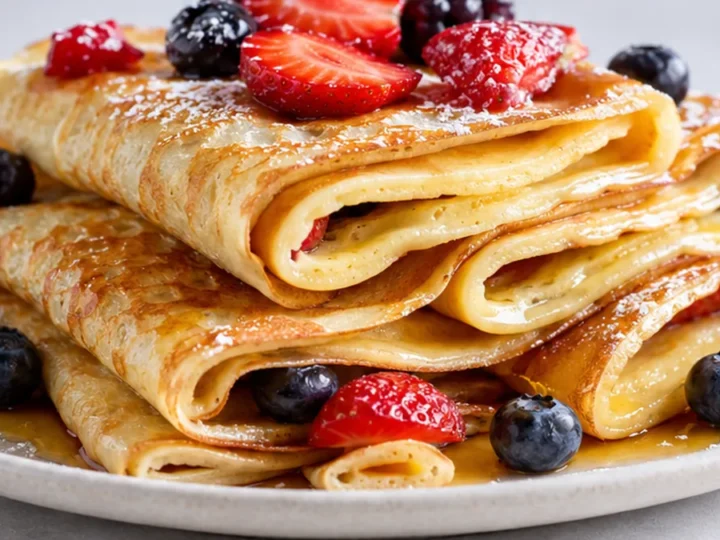 Fluffy Protein Crepes: Grain-Free Recipe