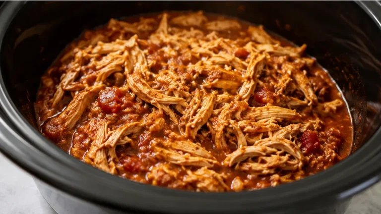 Crock Pot Salsa Chicken Dinner ️