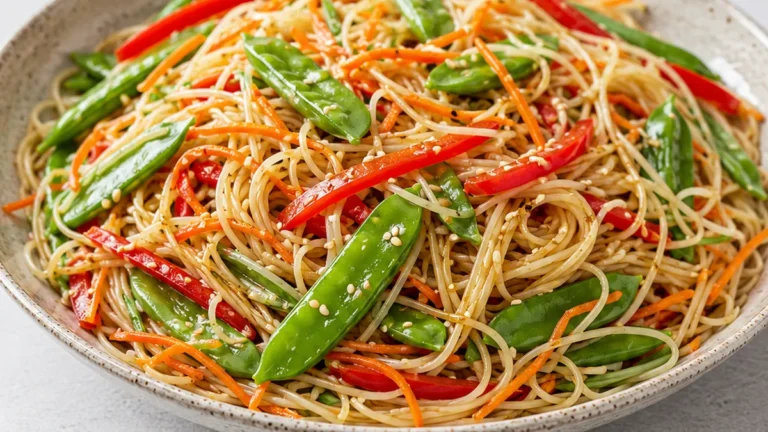 Flavor Explosion: Sesame Noodle Salad!