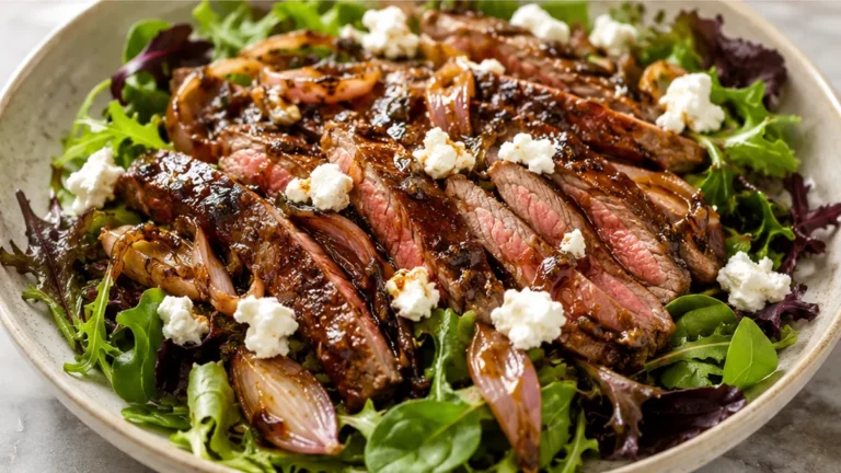 Sizzle & Crunch Steak Salad