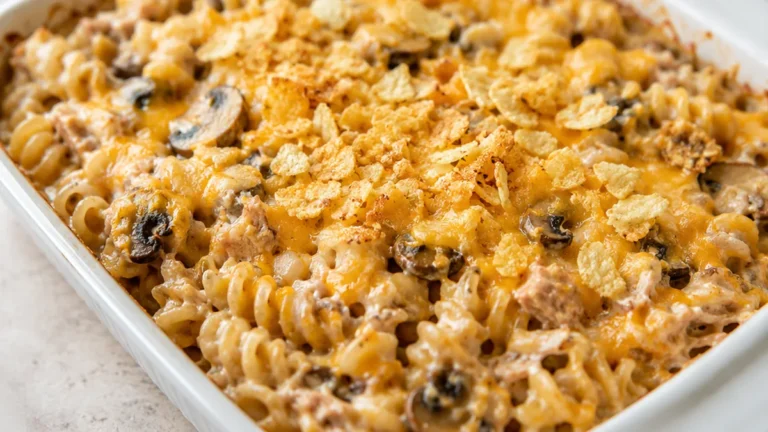 Viral GF Tuna Noodle Casserole! So Creamy!