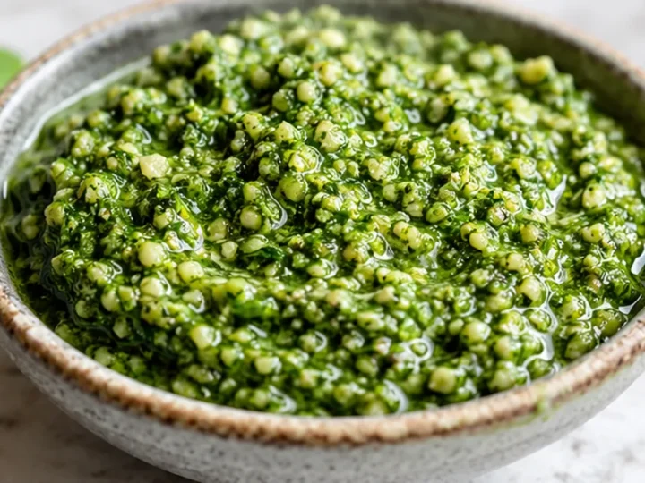 Zesty Vegan Pesto: Fresh and Fast!
