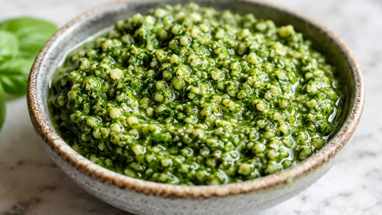 Zesty Vegan Pesto: Fresh and Fast!