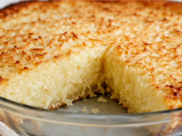 Dreamy Crustless Coconut Pie Recipe