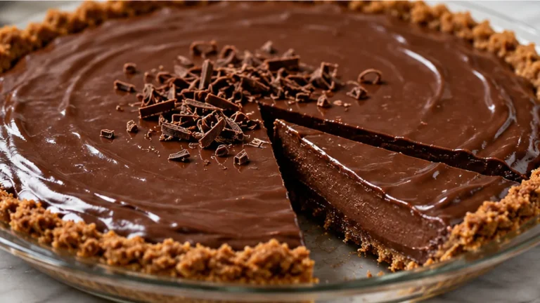 Indulge in this Gluten-Free Chocolate Pie!