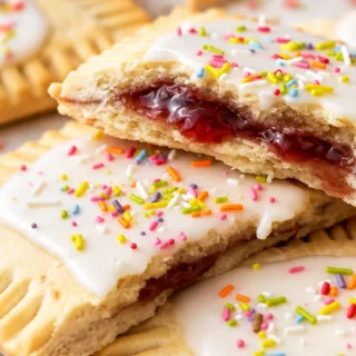 Gluten-Free Pop Tarts - Gluten-free pop tarts: whip up these flaky, fruity treats filled with strawberry jam in no time. Perfect for breakfast or snacks!