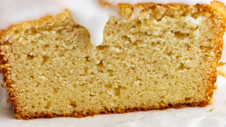 Refreshing Gluten-Free Iced Lemon Loaf!