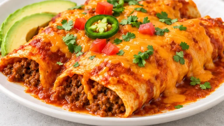 Cheesy Beef Enchiladas: Weeknight Obsession!