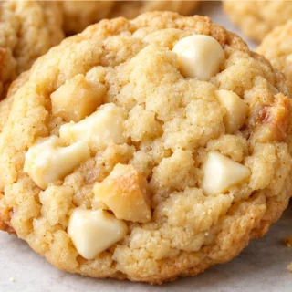 Chewy GF White Chocolate Macadamia Cookies