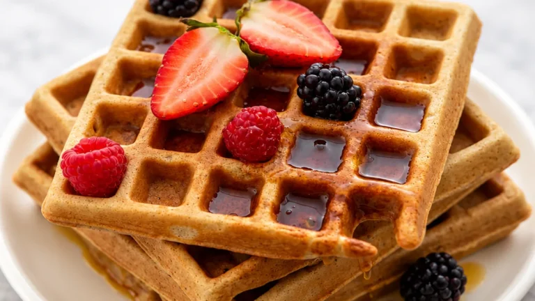 Crispy Buckwheat Waffles: Brunch Perfection!
