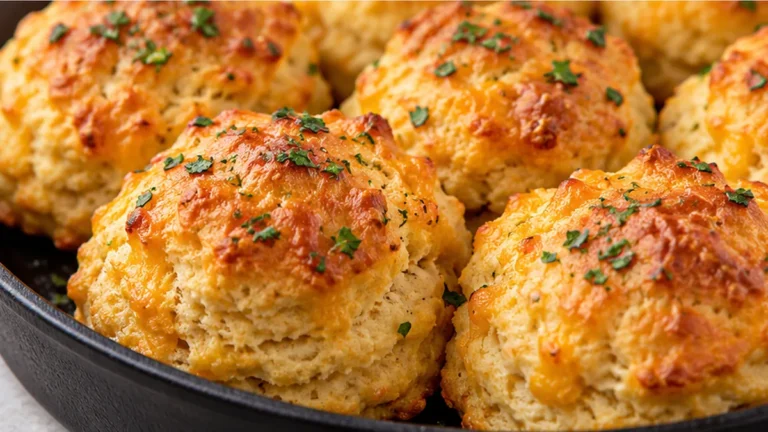 Fluffy Gluten-Free Cheddar Bay Biscuits