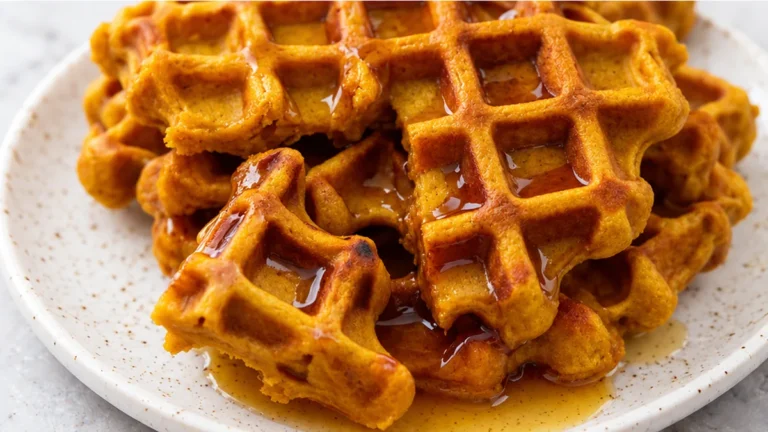 Gluten-Free Pumpkin Waffles