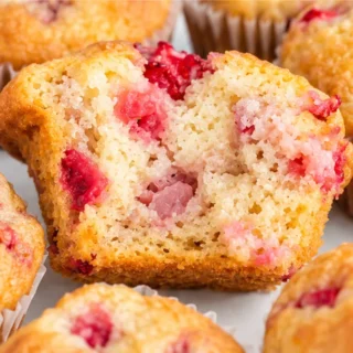 Gluten-Free Strawberry Muffins - gluten free strawberry muffins
