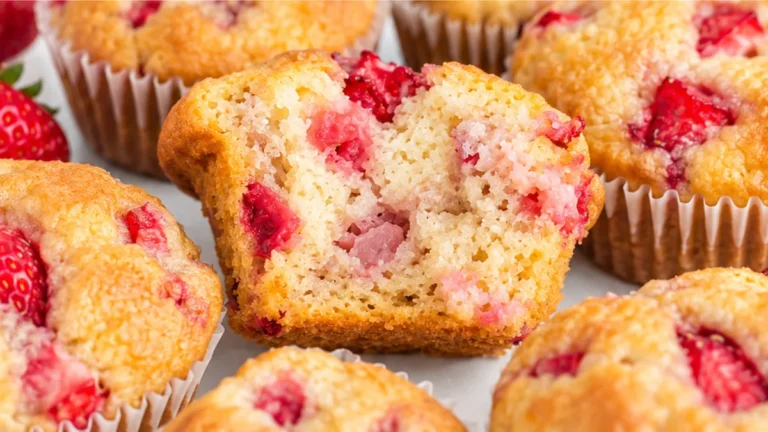 Gluten-Free Strawberry Muffins